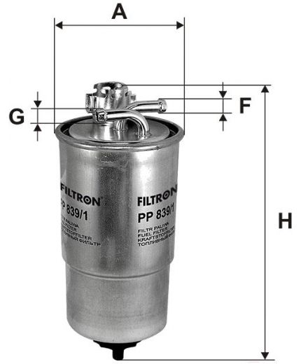 FILTRON Фильтр топливный