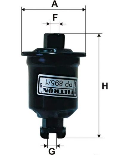 FILTRON Фильтр топливный