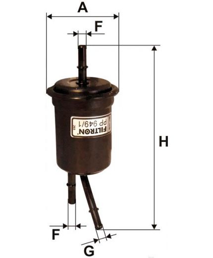 FILTRON Фильтр топливный