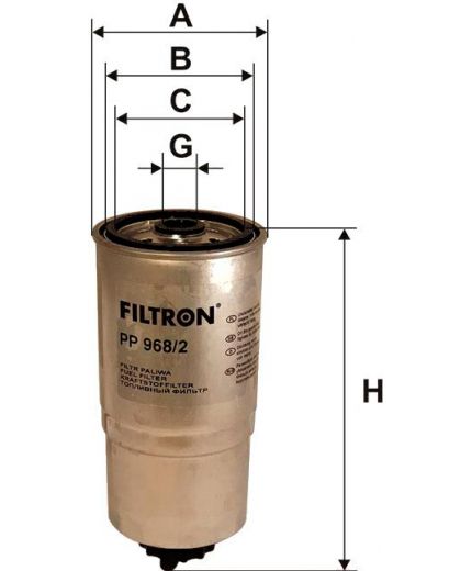 FILTRON Фильтр топливный