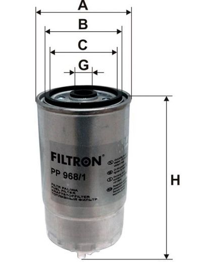 FILTRON Фильтр топливный