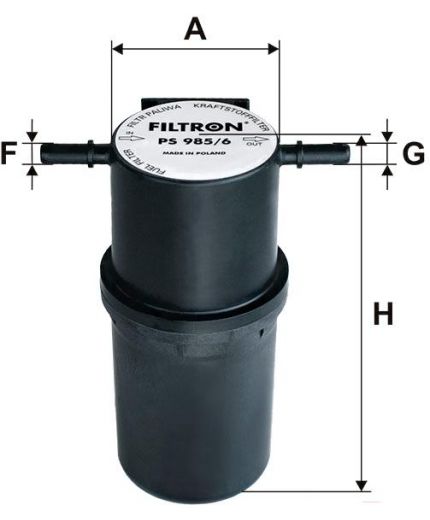 FILTRON Фильтр топливный