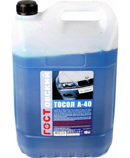 Антифриз GOSTIN Тосол "ГОСТовский" А-40 10кг 9л