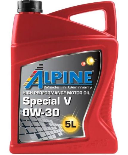 Моторное масло ALPINE Special V 0W-30 5л