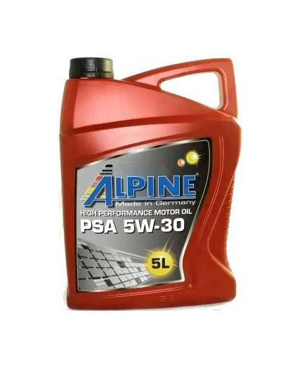 Моторное масло ALPINE PSA 5W-30 5л