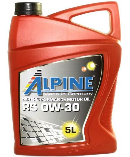 Моторное масло ALPINE RS 0W-30 5л