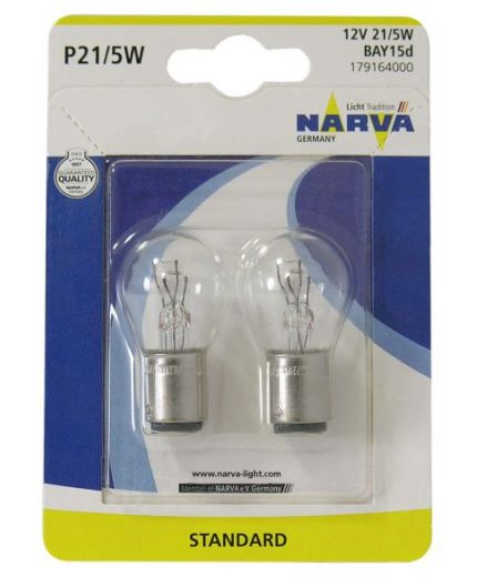 NARVA Лампочка 12V-21/5W Фото 4