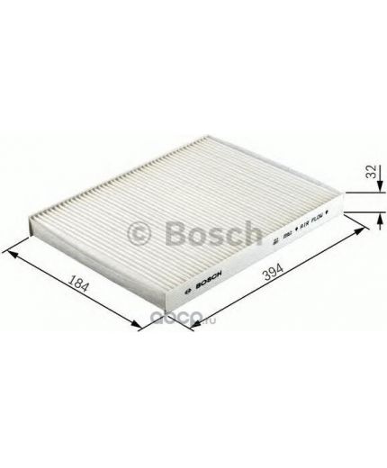 BOSCH Фильтр салонный (без рамки)