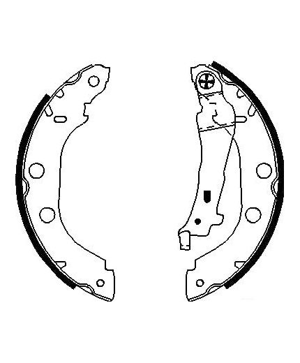 BOSCH Колодки дисковые