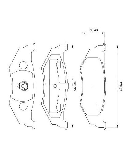 BOSCH Колодки дисковые Фото 2