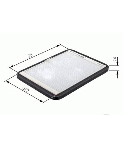 BOSCH Фильтр салонный