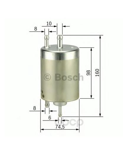 BOSCH Фильтр топливный