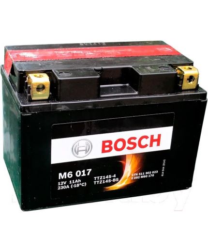 BOSCH MOBA AGM M6 12V (11 А/ч) 230A (YTZ14S-4/YTZ14S-BS)