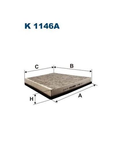 FILTRON Фильтра салонный угольный Фото 2
