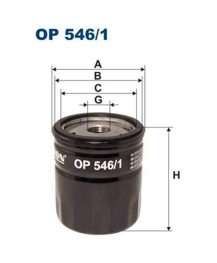 FILTRON Фильтр масляный