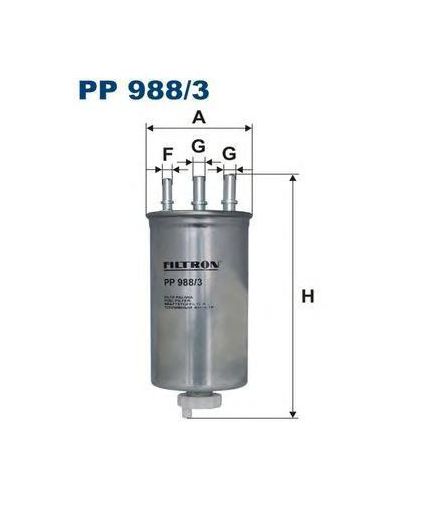 FILTRON Фильтр топливный Фото 3