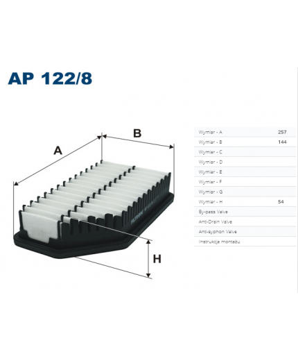 FILTRON Фильтр воздушный