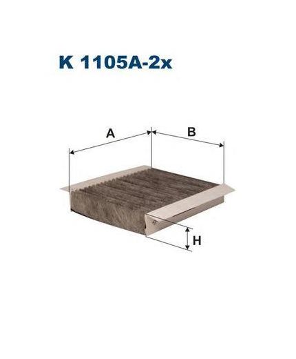 FILTRON Фильтра салонный угольный