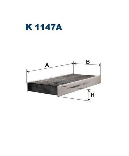 FILTRON Фильтра салонный угольный