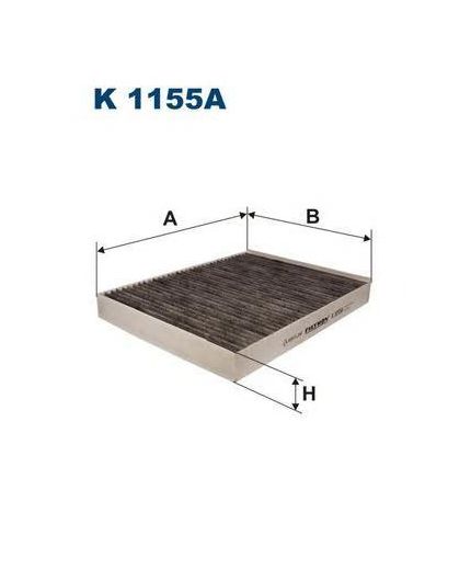 FILTRON Фильтра салонный угольный Фото 2