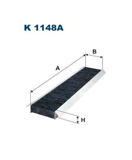 FILTRON Фильтра салонный угольный