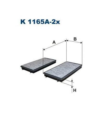 FILTRON Фильтра салонный Фото 2
