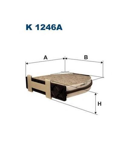 FILTRON Фильтра салонный угольный Фото 2