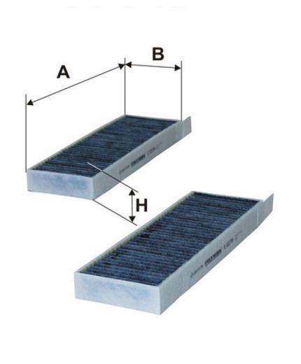 FILTRON Фильтра салонный угольный Фото 2