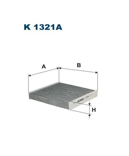 FILTRON Фильтра салонный угольный