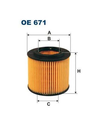 FILTRON Фильтр масляный