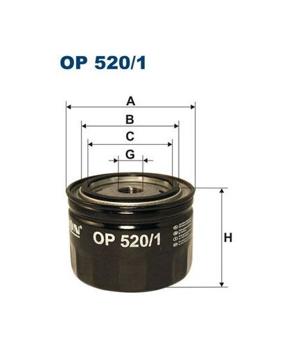 FILTRON Фильтр масляный
