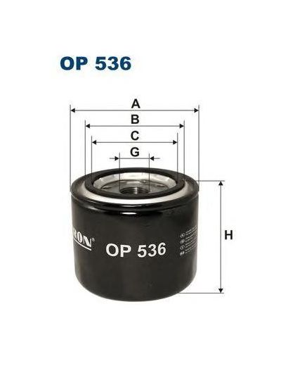 FILTRON Фильтр масляный Фото 2