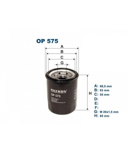 FILTRON Фильтр масляный