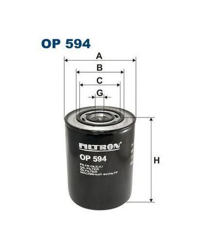 FILTRON Фильтр масляный Фото 2