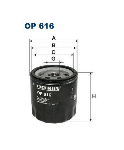 FILTRON Фильтр масляный Фото 2