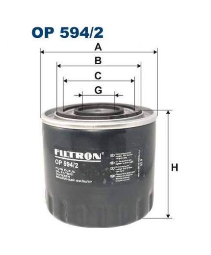 FILTRON Фильтр масляный