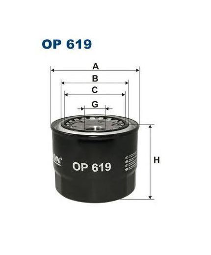 FILTRON Фильтр масляный Фото 2