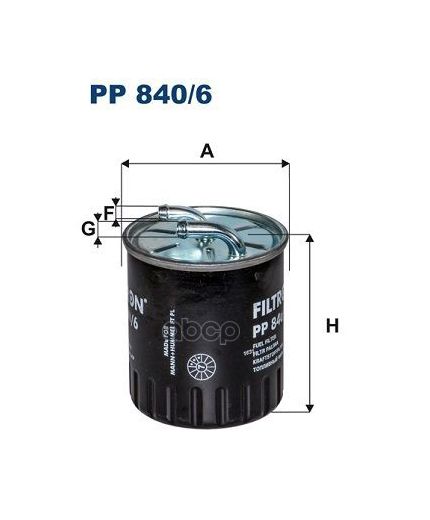 FILTRON Фильтр топливный Фото 2