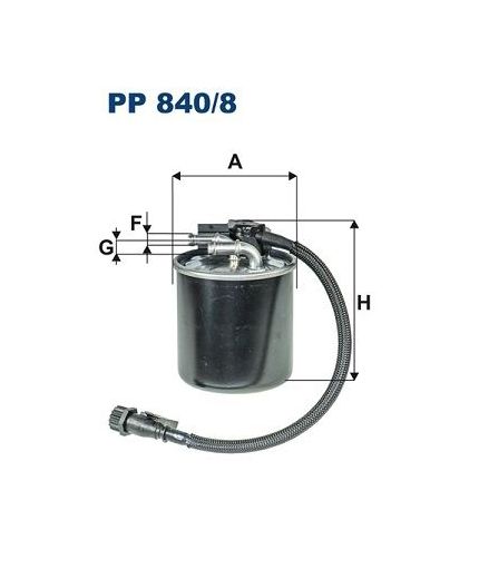 FILTRON Фильтр топливный Фото 2