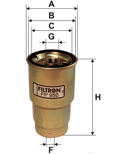 FILTRON Фильтр топливный