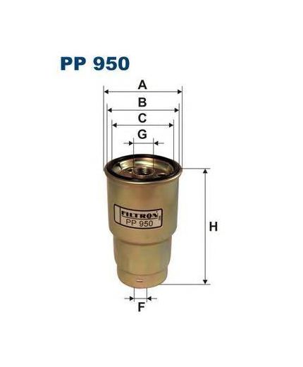 FILTRON Фильтр топливный Фото 3