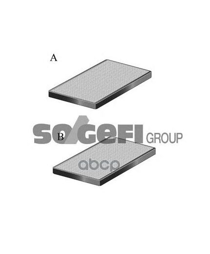 Purflux Фильтр воздушный салона угольный