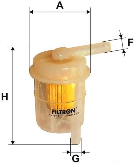 FILTRON Фильтр топливный Фото 2
