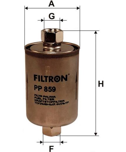 FILTRON Фильтр топливный Фото 2