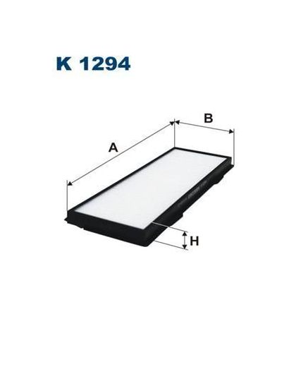 FILTRON Фильтр воздушный салонный (рамка)