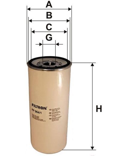 FILTRON Фильтр топливный