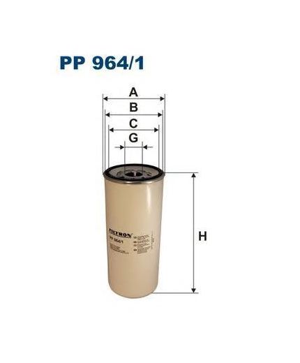 FILTRON Фильтр топливный Фото 2