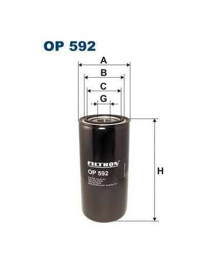 FILTRON Фильтр масляный Фото 2