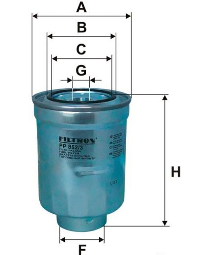 FILTRON Фильтр топливный