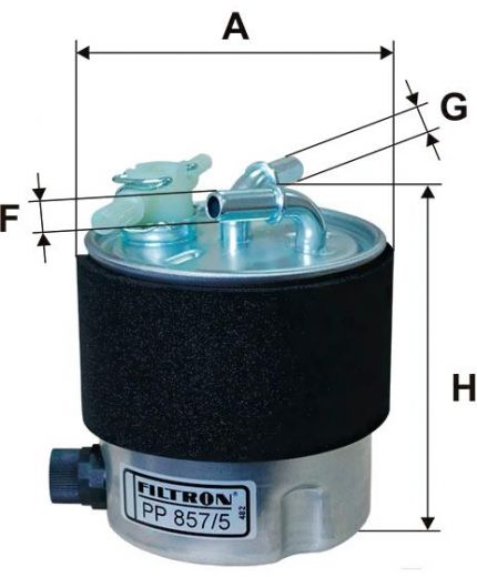FILTRON Фильтр топливный Фото 2